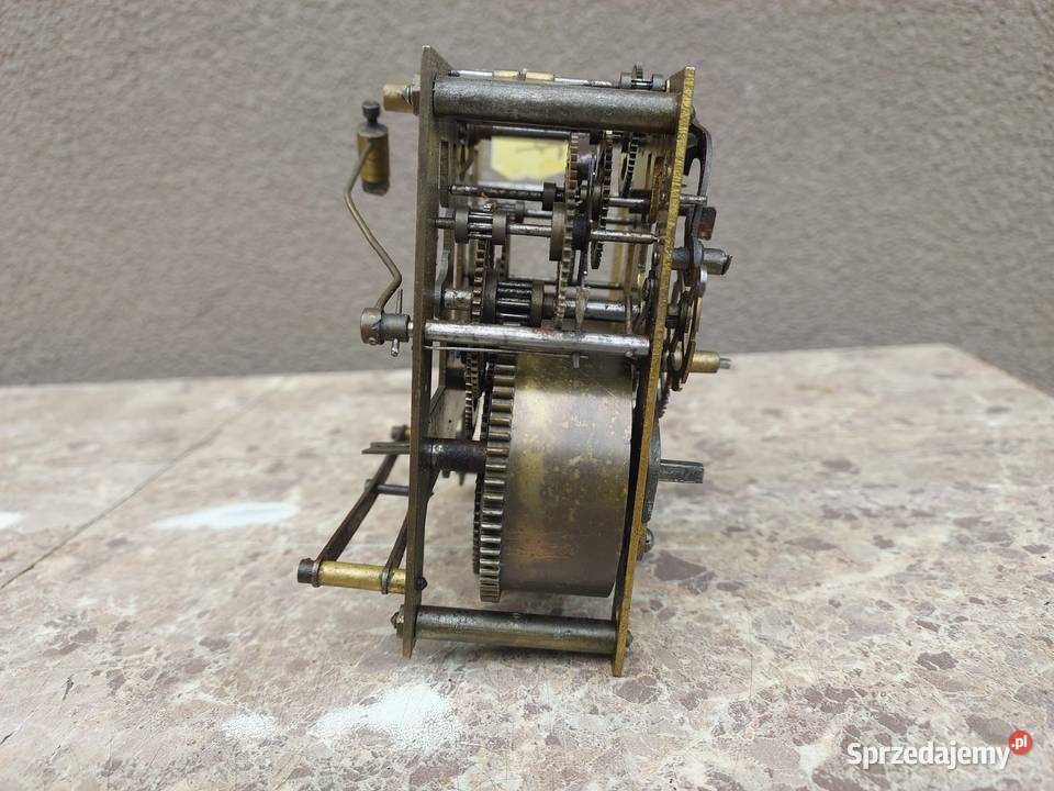 729 Mechanizm starego zegara ściennego FMS 55006 Tczew