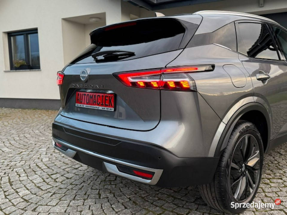 Nissan Qashqai TEKNA KAMERY 360 AMBIENTE DUŻA szary dolnośląskie Kamienna Góra