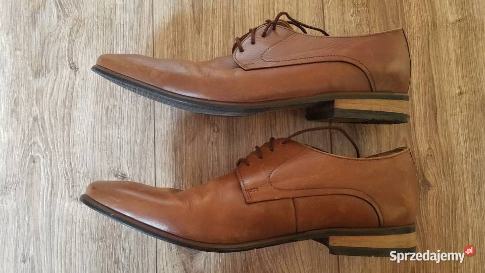 Buty MARKS SPENC Luxury EUR43 28 Skóra brązowe Białystok
