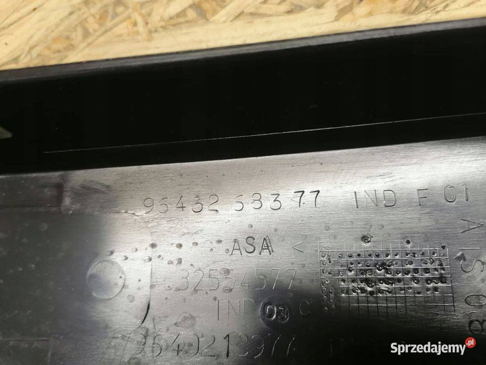 Nakładka Słupka Środkowego Lewy Citroen C5 0408