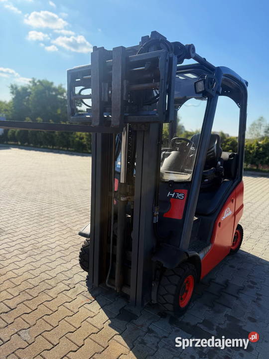 wózek widłowy LINDE H16T 460m TRIPLEX przesuw Działoszyn