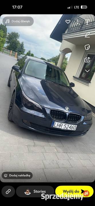 BMW e60 LCI 520d CIC 2010r android 2kpl Alu gniazdo USB BMW