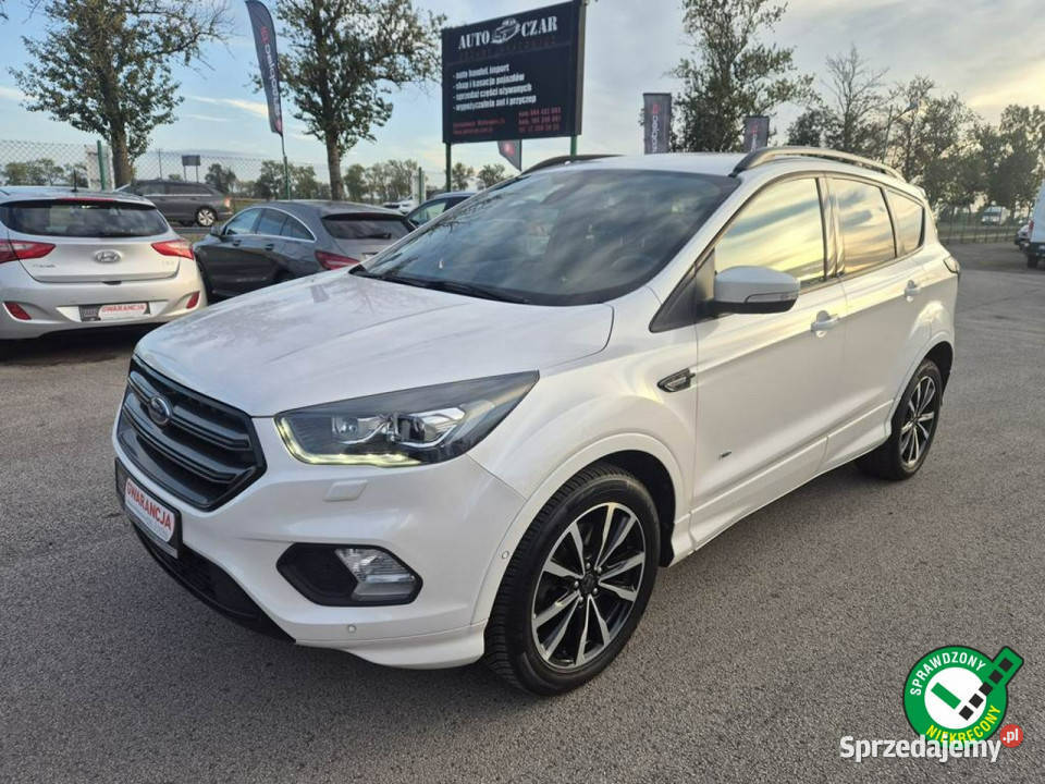 Ford Kuga 20TDCI 150 STLine Pełen Serwis II 2012 Samochody osobowe Gniewkowo sprzedam