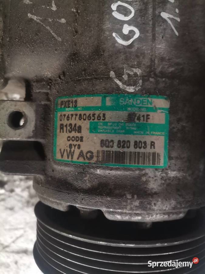 Spężarka Kompresor Klimatyzacji Volkswagen Golf osobowe Wisznice
