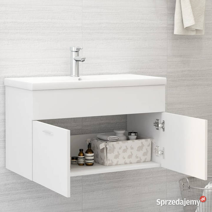 Szafka pod umywalkę biała 80x385x46 WM804656 Warszawa