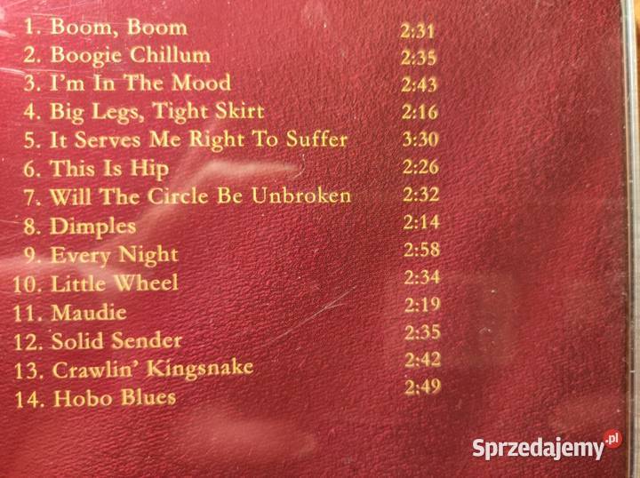 John Lee Hooker 1997 rock kolekcjonerska płyta świętokrzyskie Kielce sprzedam