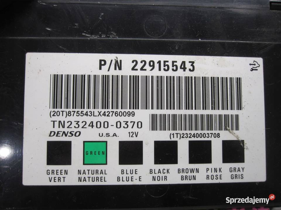 OPEL ANTARA 16r moduł komfortu 22915543 Komputery