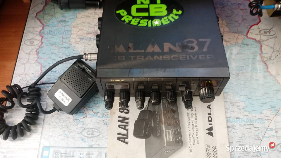 CB RADIO Stacja Bazowa ALAN 87 Jackson Antena 58 Zamość