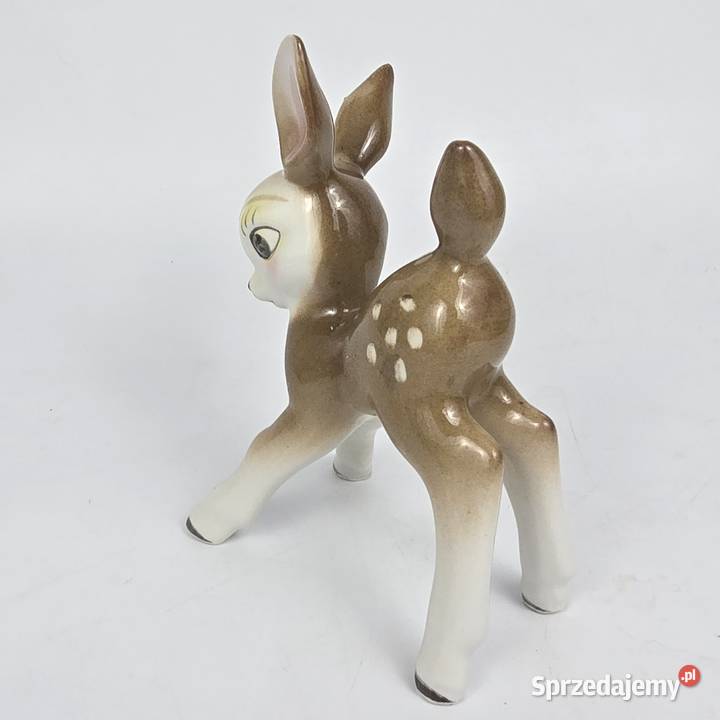 Jelonek Bambi porcelana Wagner Apel Turyngia mazowieckie