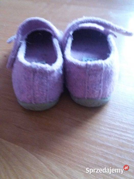 Walkx filcowe buciki balerinki króliki r 22 kujawsko-pomorskie Wąbrzeźno sprzedam