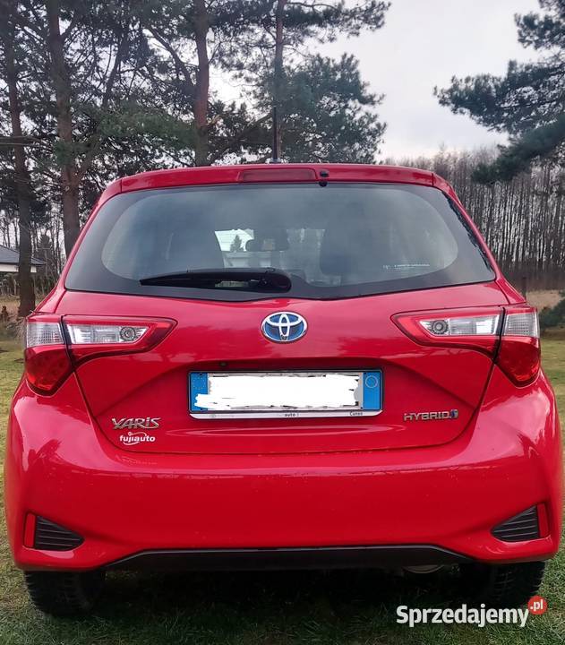 Toyota Yaris III lift hybryda 2018 małopolskie Nowe Żukowice