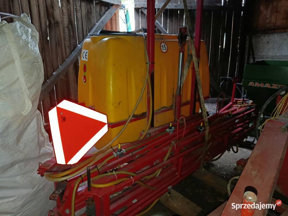 Opryskiwacz zawieszamy 600l zbiornik 15m lance Charłub