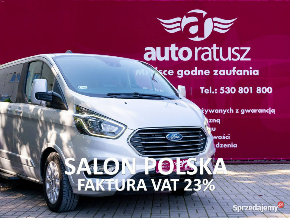 Ford Transit Custom Fv Vat 23 Automat 8 osób czujnik deszczu Warszawa