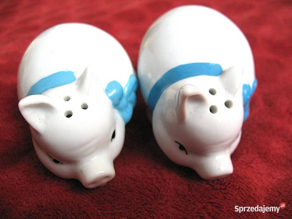 Sól i pieprz świnki 5 x 8 x 5 Solniczka i mazowieckie