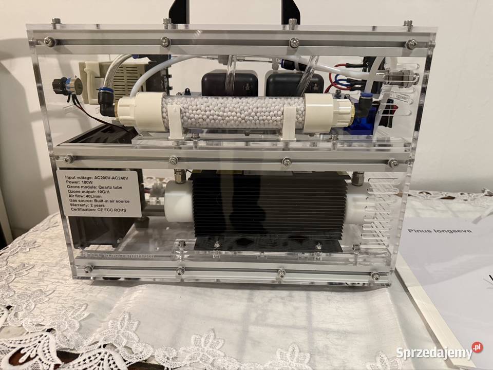 Generator do ozonoterapii ozonowanie wody oliwy świętokrzyskie Daleszyce
