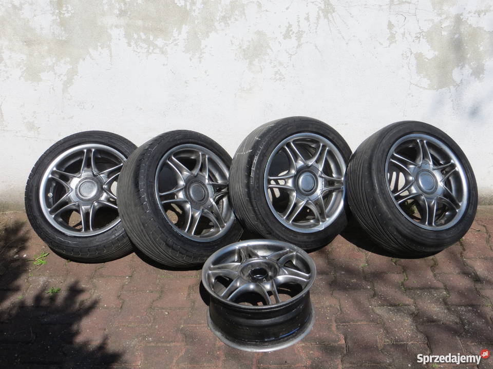 Komplet 4 kół pięciu felg 15 4x98 FIAT z 4 osobowe