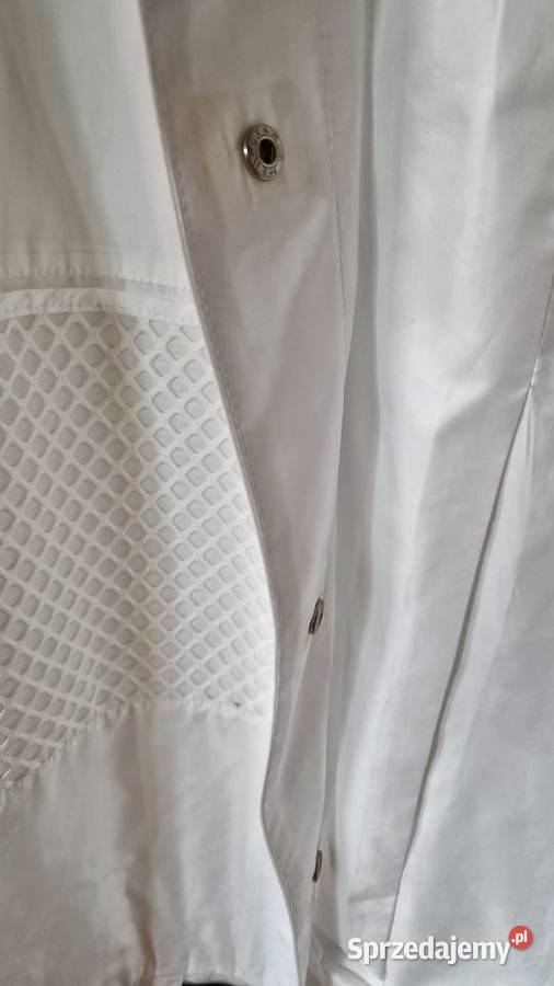 PŁASZCZ z kapturem marki Molton biały XL Lublin sprzedam