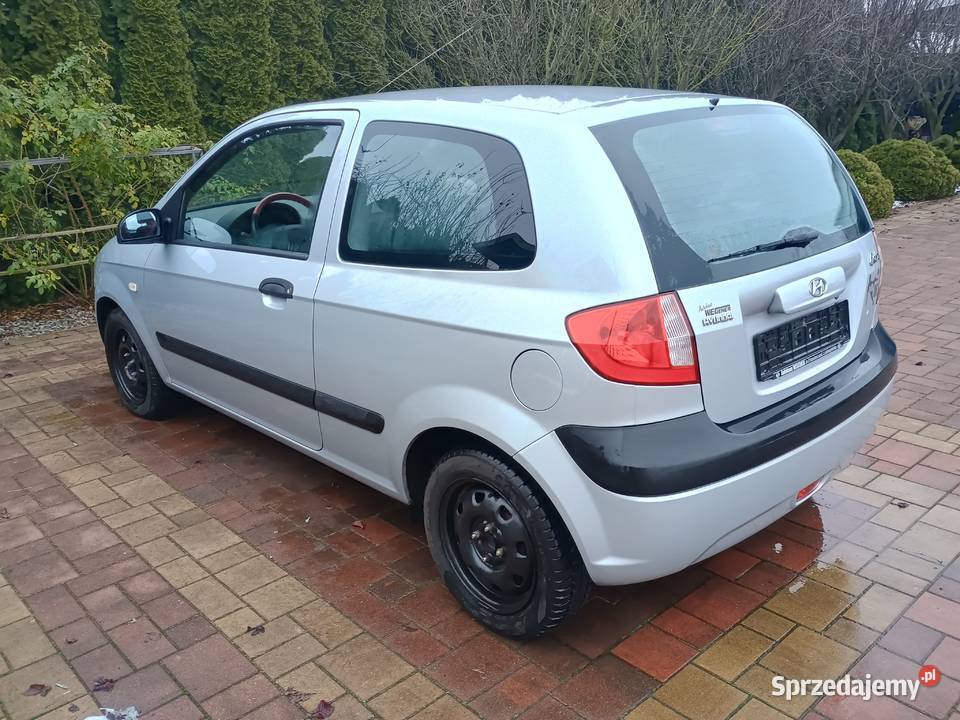 Hyundai Getz 2006r 11i 67 107000 MAŁY PRZEBIEG wspomaganie kierownicy Witkowo