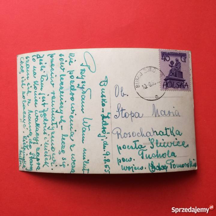 988 Widokówka BuskoZdrój Szczecin