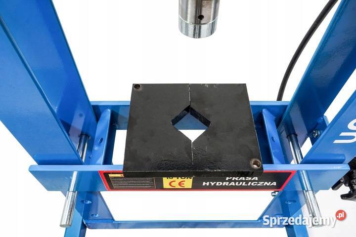 PRASA HYDRAULICZNA 10T Z SIŁOWNIKIEM 2 PŁYTY Chmielnik