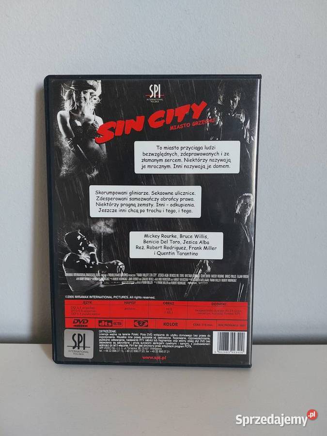 film Sin City Miasto grzechu Robert Rodriguez Poznań