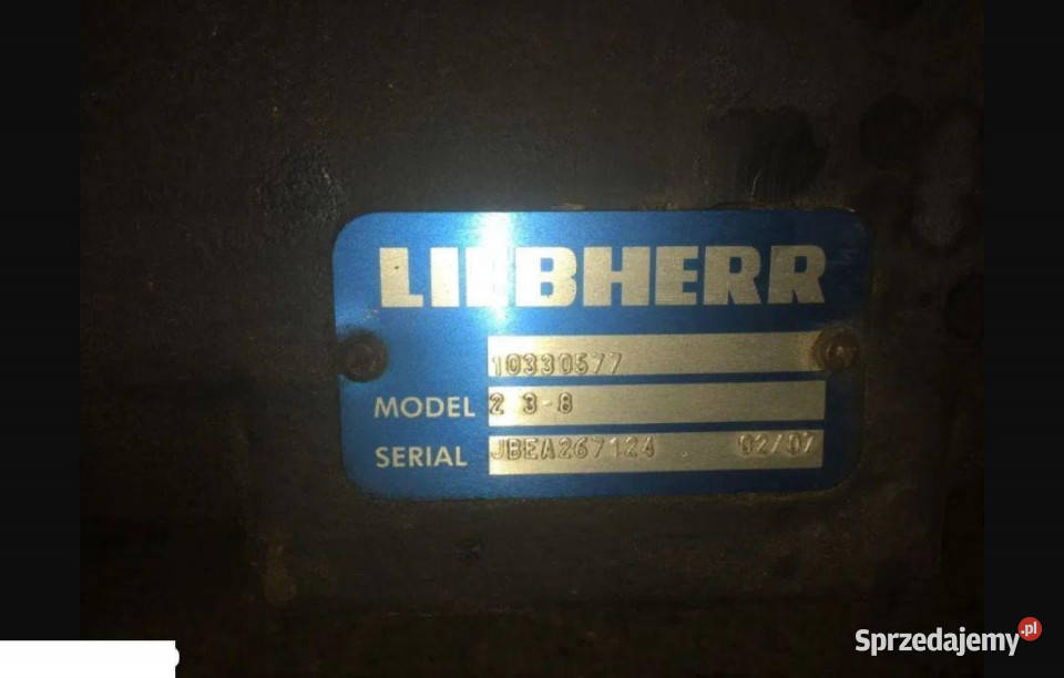 Liebherr L554 Skrzynia Biegów CZĘŚCI CAŁOŚĆ Jastrzębniki