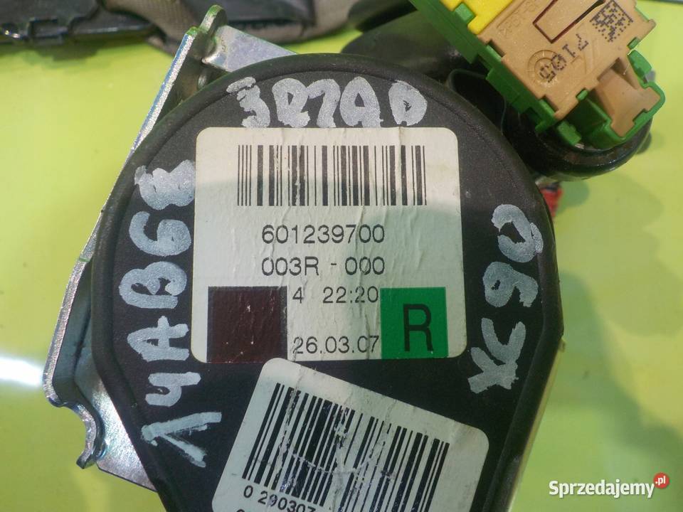 VOLVO XC90 I LIFT 07r pas bezpieczenstwa prawy osobowe mazowieckie