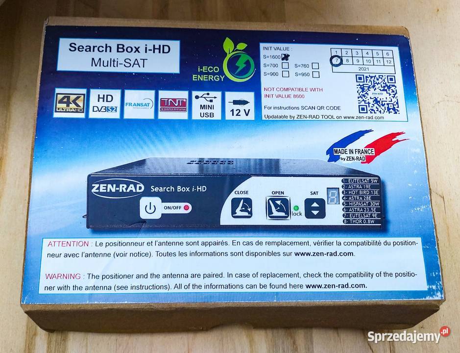 Zenrad ZenMatic Galaxy 65 NOWA antena