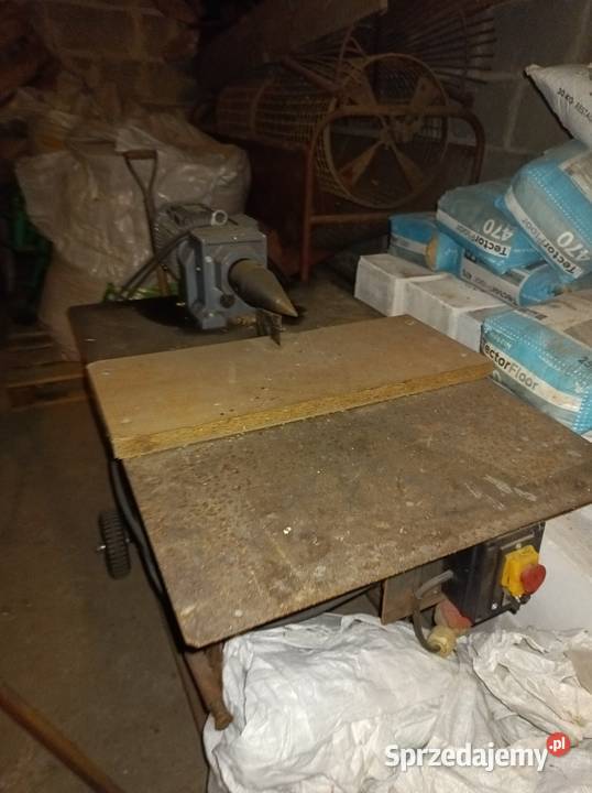 Łuparka świdrowa do drewna na przekładni mazowieckie Nowe Kucice