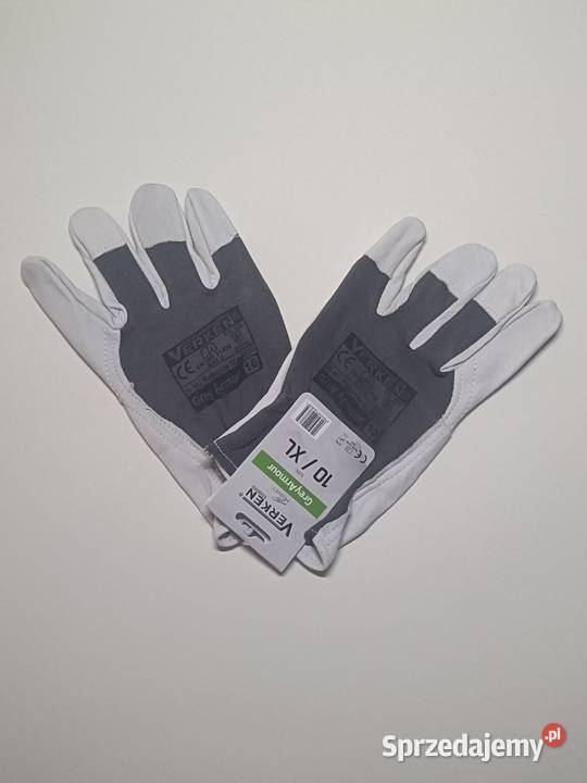Rękawice skórzane Verken GREY ARMOUR r 891011 Radom