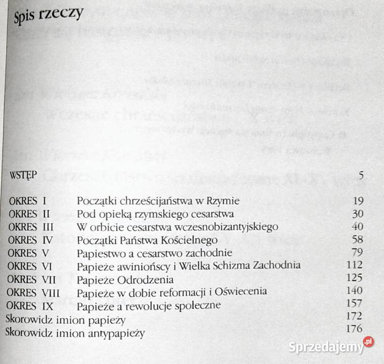 Poczet papieży Jan Wierusz Kowalski Chełm