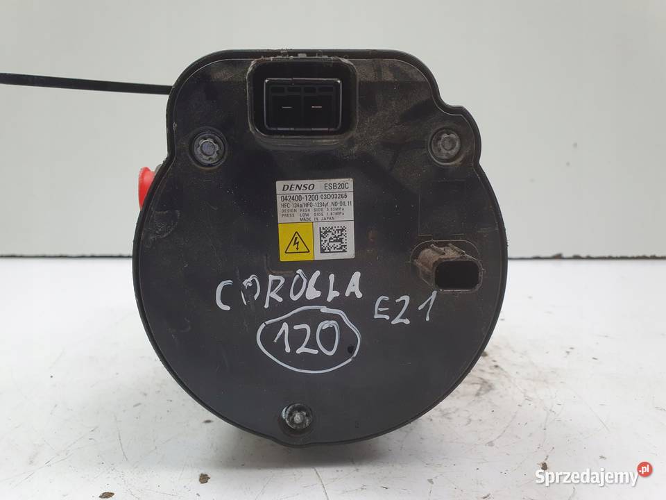 SPRĘŻARKA KLIMATYZACJI Toyota Corolla E21 osobowe Kompresory klimatyzacji lubelskie Chełm