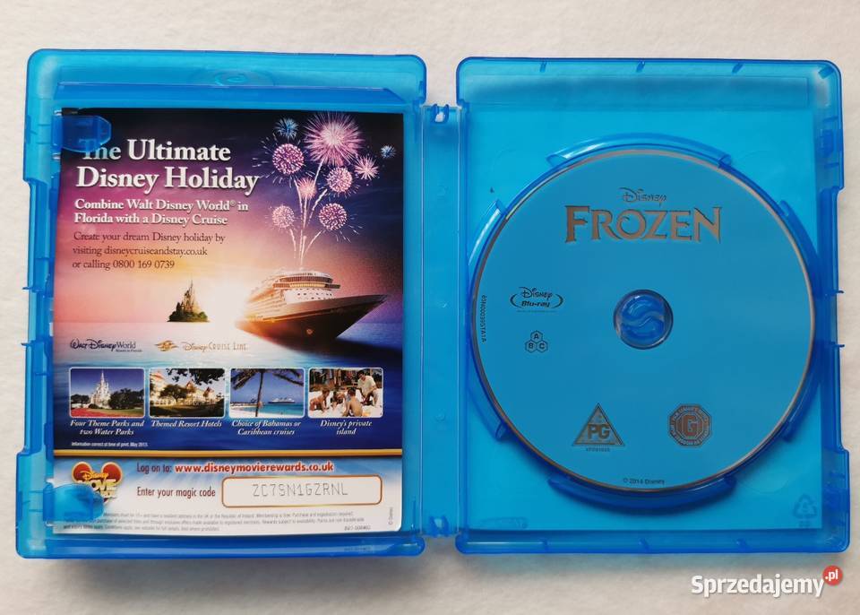 Frozen Kraina Lodu Bluray En 2013 Filmy Wytrzyszczki