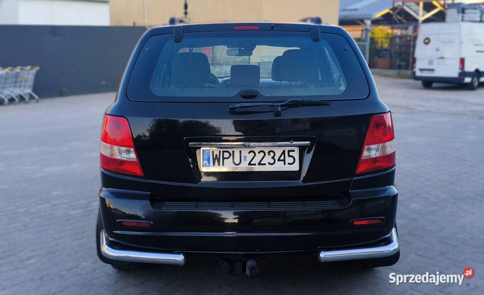 KIA SORENTO 2005 24 benzyna LPG czarny Pułtusk