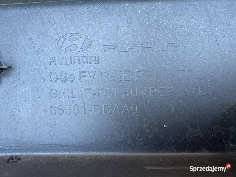 Spoiler dół zderzaka przód kona 1 I lift ev