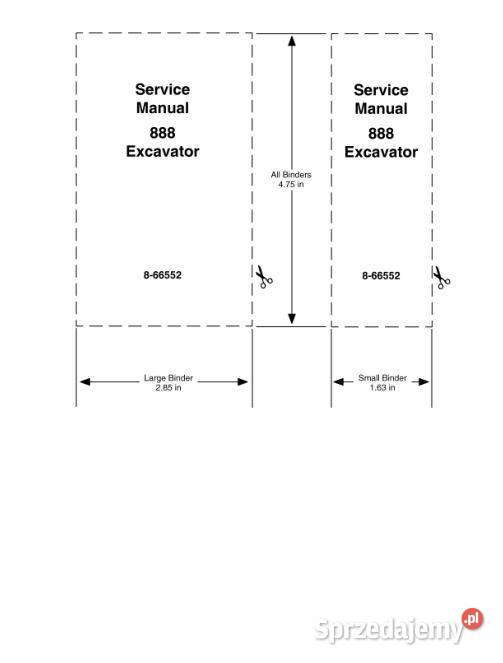 Case Poclain 888 instrukcja naprawy Kielce