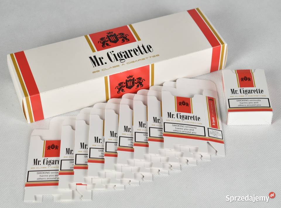 Paczki opakowania pudełka gilzy papierosowe 1000 Tarnów