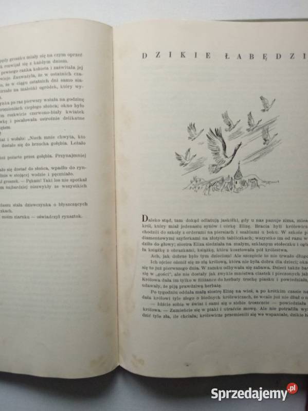 ANDERSEN BAŚNIE 1950 ilustr Szancer baśniebajki Łódź sprzedam