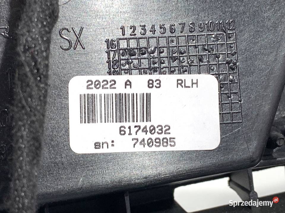 KLAMKA WEWNĘTRZNA LEWY TYŁ ALFA STELVIO podkarpackie