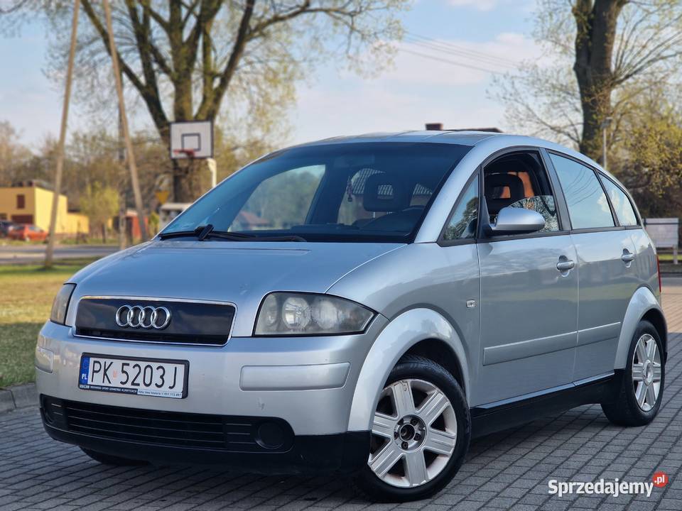 Audi A2 14TDi Dobra 4L100 Klima Bez Korozji czujnik zmierzchu Pleszew