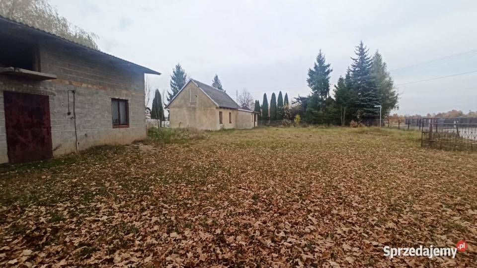 Dom z zabudowaniami gospodarczymi w Dziebałtowie mieszkalny Stary Dziebałtów