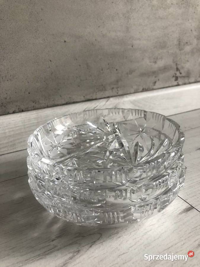 Szklanki kryształowe 2 sztuk z czasów PRL sztukę Łódź sprzedam