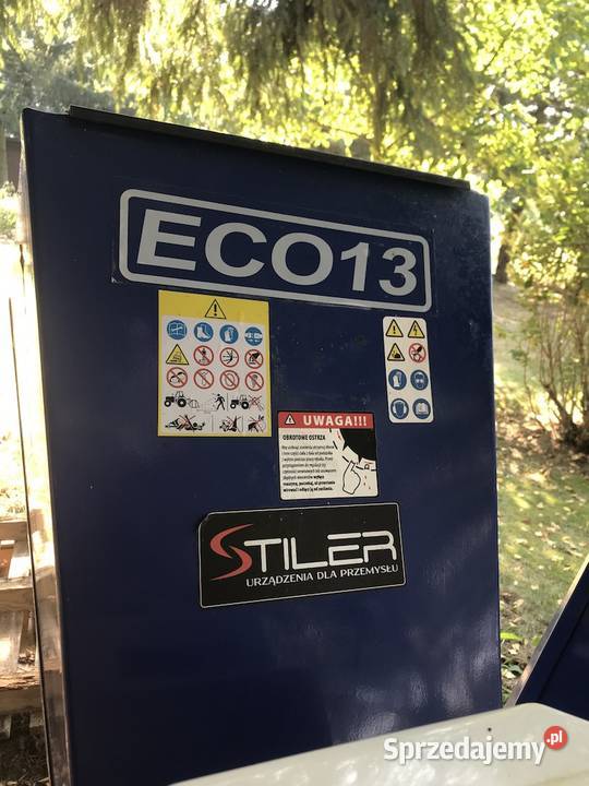 Rębak do drzewa Rozdrabniacz STILER ECO13 MŁYN nieuszkodzony Pozostałe