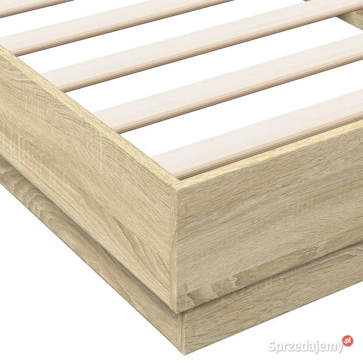 Łóżko bez materaca dąb sonoma 90x200 WM839604 93cm
