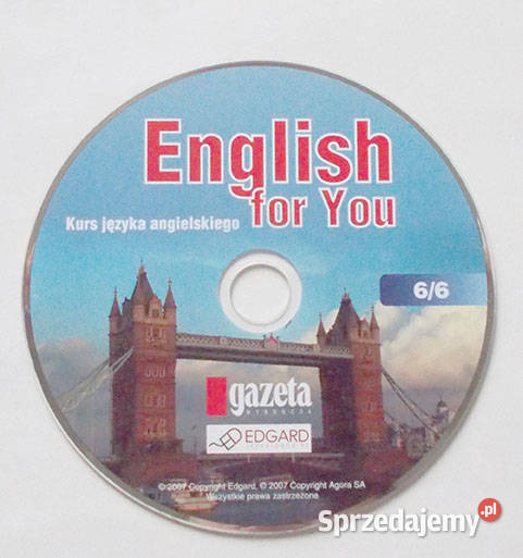 płyta cd kurs języka angielskiego English for Olsztyn