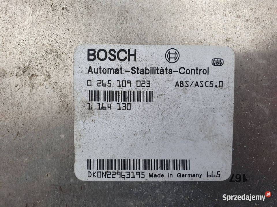 KOMPUTER BMW E39 523 0265109023 osobowe Lipno