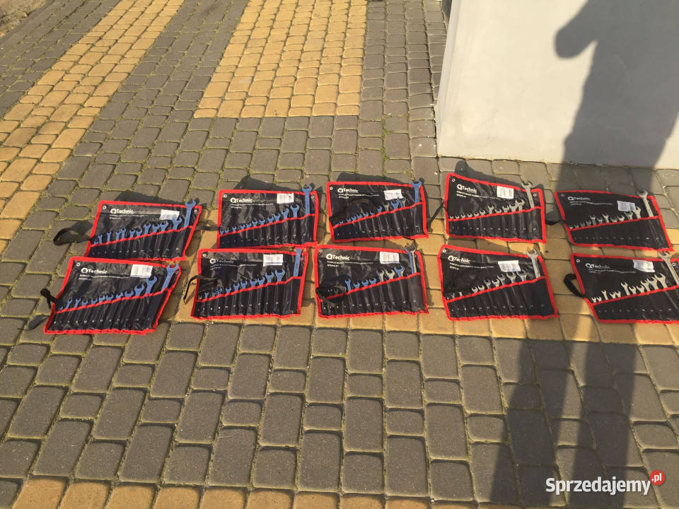 Klucze płasko oczkowe 10 kompletów 622 NOWE Ruda