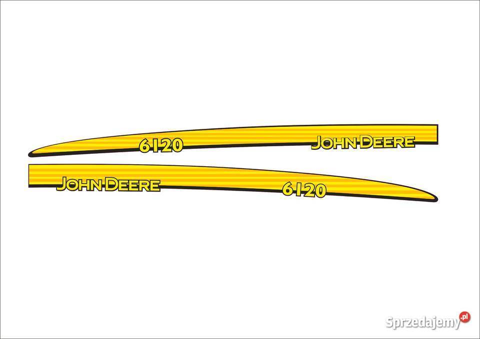 naklejki john deere 6120 kujawsko-pomorskie