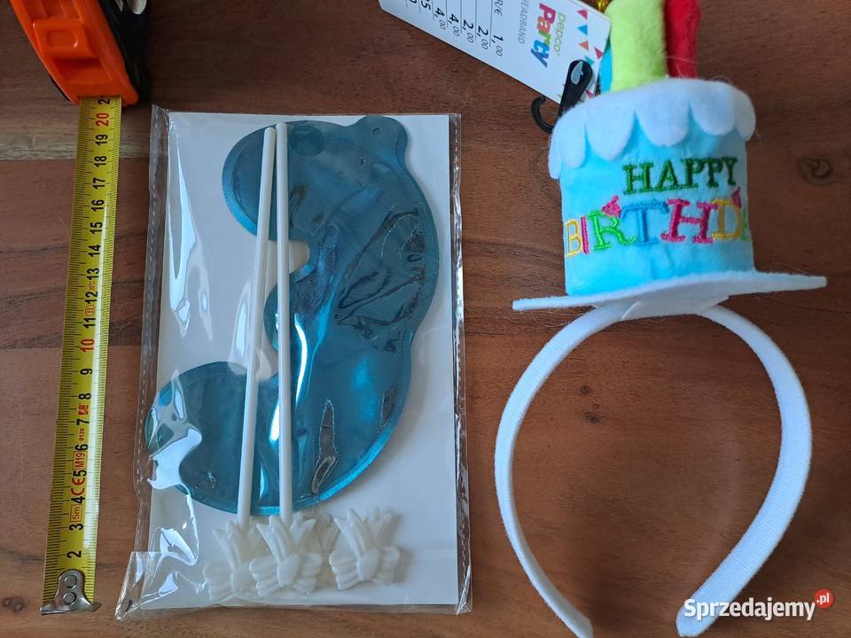 Opaska Happy Birthday Balon Foliowy mazowieckie Warszawa