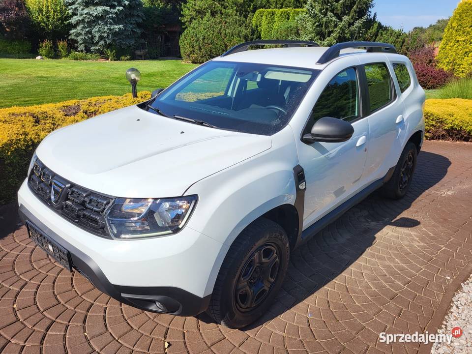 DACIA DUSTER II 12 125 4X4 PRZEIEG 58 STAN biały mazowieckie Garwolin